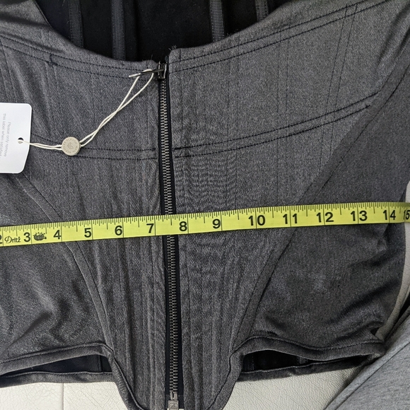 Vivienne Westwood Anglomania Vintage Bustier Y2K Corset Top NWOT Size 46IT - Picture 8 of 9